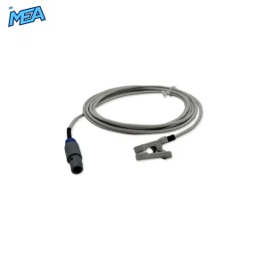 Adult Ear Clip SpO2 Sensor 3.0m for Beta Biomed Monitors Reusable
