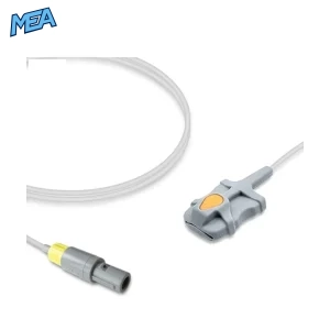 Biolight 15-100-0057 adult soft tip SpO2 sensor with 3.0m cable and 5-pin connector