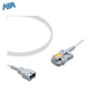 Biolight 15-100-0058 adult soft tip SpO2 sensor with 3.0m cable and grey monitor connector