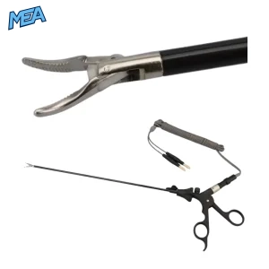 Bipolar Laparoscopic Instrument 5mm with Bipolar Grasper Jaw and Medical-Grade Handle for Electrosurgery