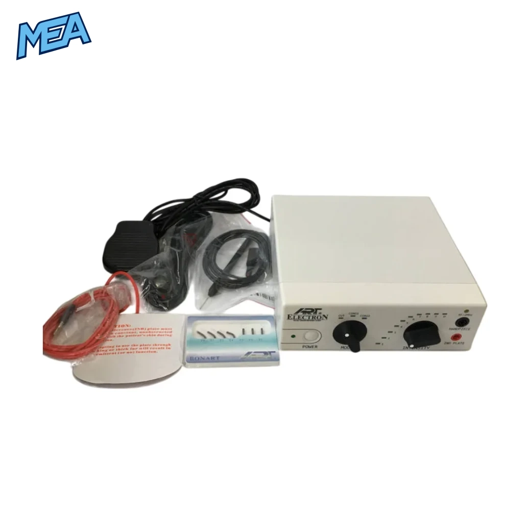 Bonart ART-E1 Electrosurgery Cutting Unit/Dental Electro Surgery Unit 1 Bonart ART-E1 dental electrosurgery unit with handpiece, foot pedal and return plate