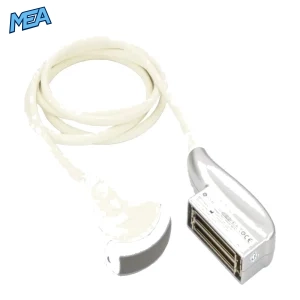 C1-5-RS convex ultrasound transducer showing curved array head and cable connector