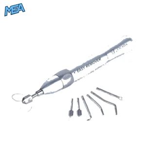 CICADA Easy Remover automatic crown remover handpiece with crown hooks and ATD wire-tips
