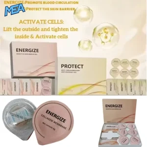 CO2 Oxygen Bubble Facial Pods ENERGIZE and PROTECT Oxygen Jet Therapy Skincare Kit
