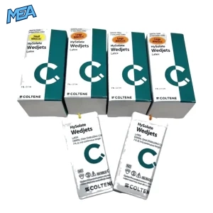 Coltène Wedjets Dental Dam Stabilizing Cord Small Fine Line Latex Retention Wedge for Dental Isolation