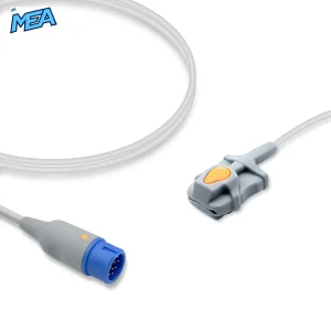 Pediatric Soft Tip SpO2 Sensor 3.0m for Comen Monitors Reusable, Technology: Digital