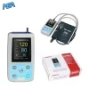 ABPM50 24 hours Ambulatory Blood Pressure Monitor Holter ABPM Holter BP Monitor With Software Contec 10 CONTEC ABPM50 24-hour Ambulatory Blood Pressure Monitor with cuff and retail packaging