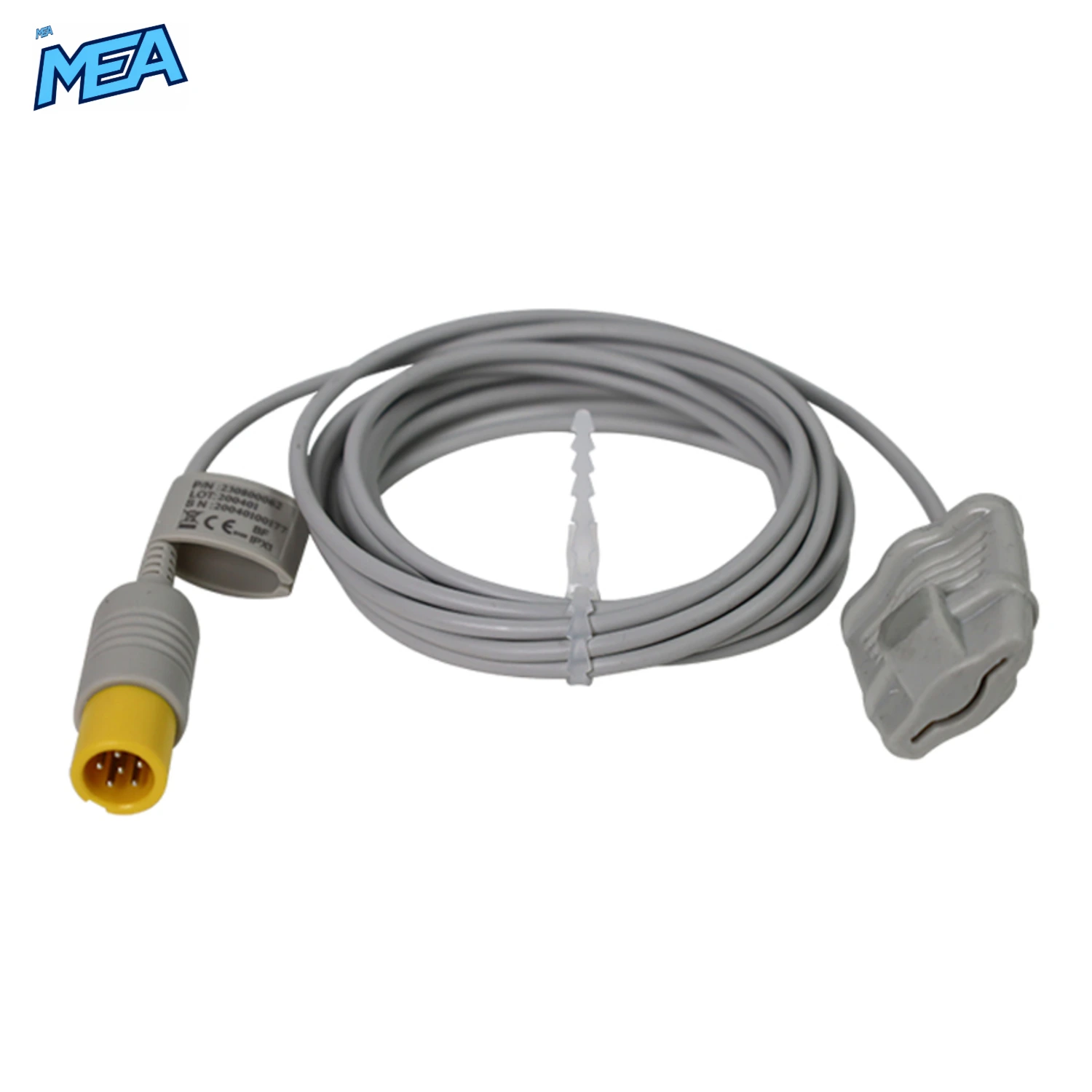 Adult Soft Tip SpO2 Sensor 3.0m for Contec ESB0062 1 Adult Soft Tip SpO2 Sensor 3.0m for Contec ESB0062