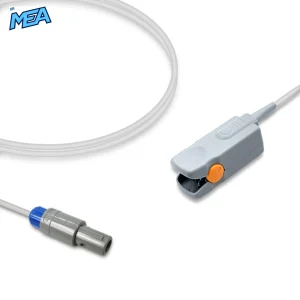Adult Hard Shell SpO2 Sensor 3.0m for Creative Monitors Reusable, Technology: Nellcor Oxismart