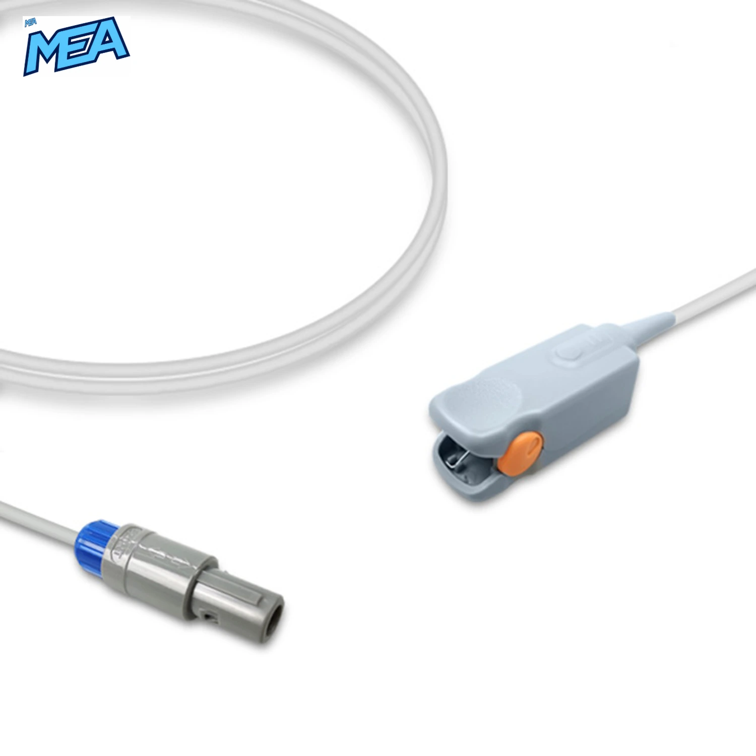 Pediatric Hard Shell SpO2 Sensor 3.0m for Creative Monitors Reusable, Technology: Nellcor Oxismart 1 Pediatric Hard Shell SpO2 Sensor 3.0m for Creative Monitors Reusable, Technology: Nellcor Oxismart