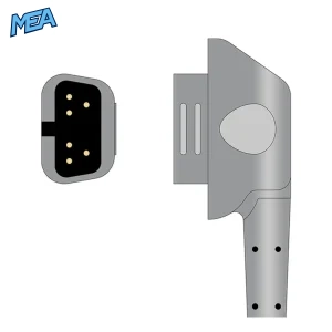 5-pin connector on Criticare CSI 934-10DN SpO2 sensor cable