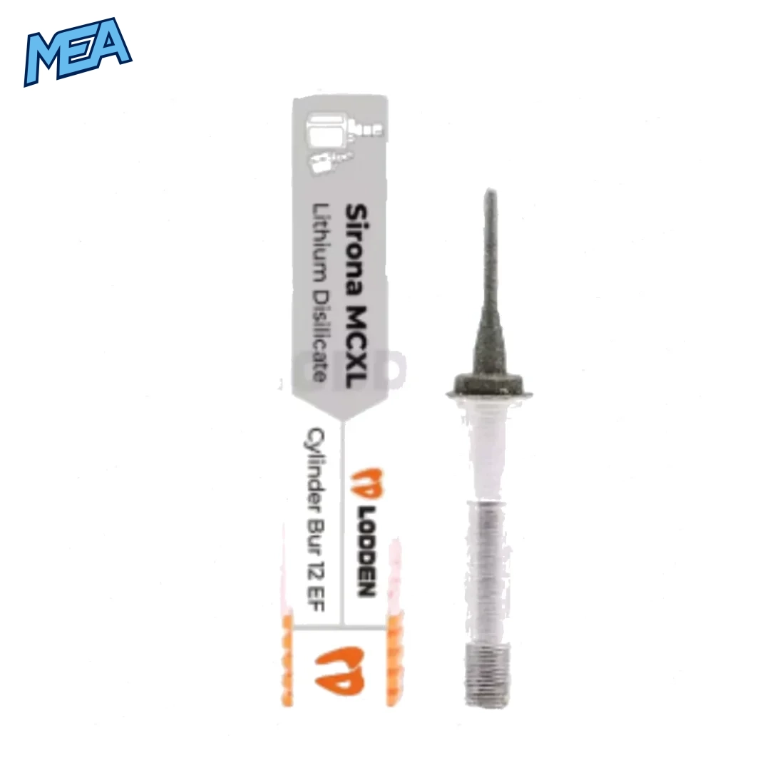 Cylinder Bur 12 EF Sirona CEREC MCXL milling bur for lithium disilicate CAD CAM wet milling