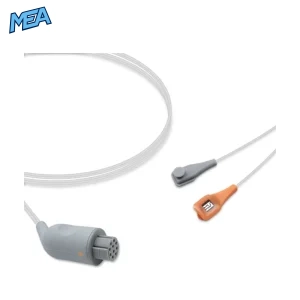 Datex Ohmeda All-Sizes Multi-Y SpO2 sensor with 10-pin connector and 3.0m cable