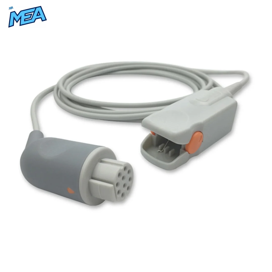Adult Hard Shell SpO2 Sensor 3.0m for Datex-Ohmeda OXY-F4-N Reusable 2 Adult Hard Shell SpO2 Sensor 3.0m for Datex-Ohmeda OXY-F4-N Reusable view 2