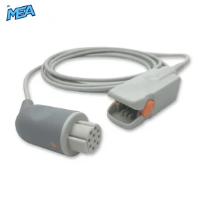 Adult Hard Shell SpO2 Sensor 3.0m for Datex-Ohmeda OXY-F4-N Reusable view 2