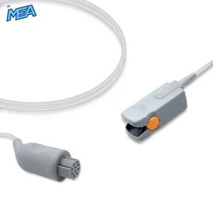 Adult Hard Shell SpO2 Sensor 3.0m for Datex-Ohmeda OXY-F4-N Reusable