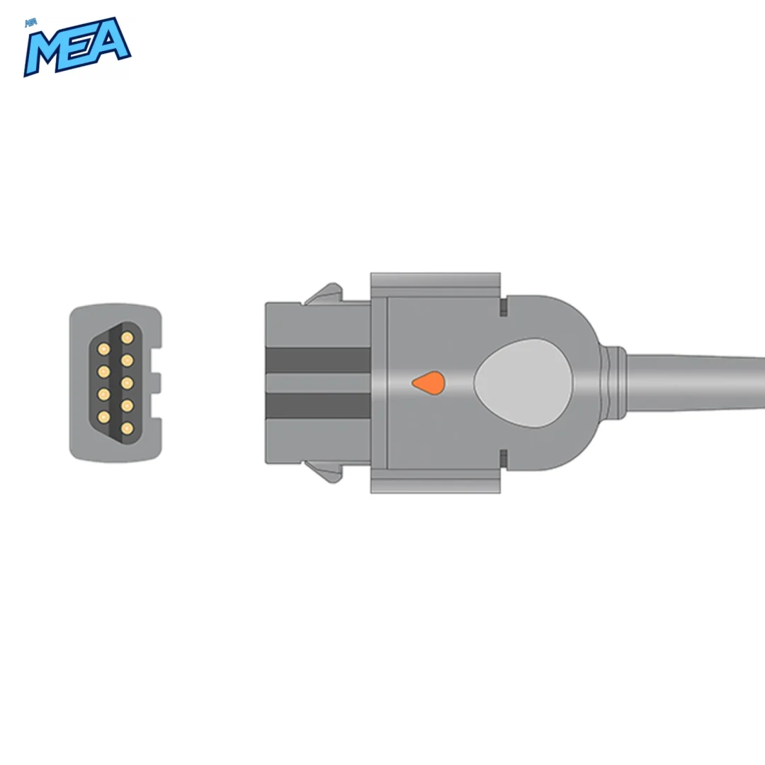 Datex-Ohmeda SpO2 sensor connector diagram
