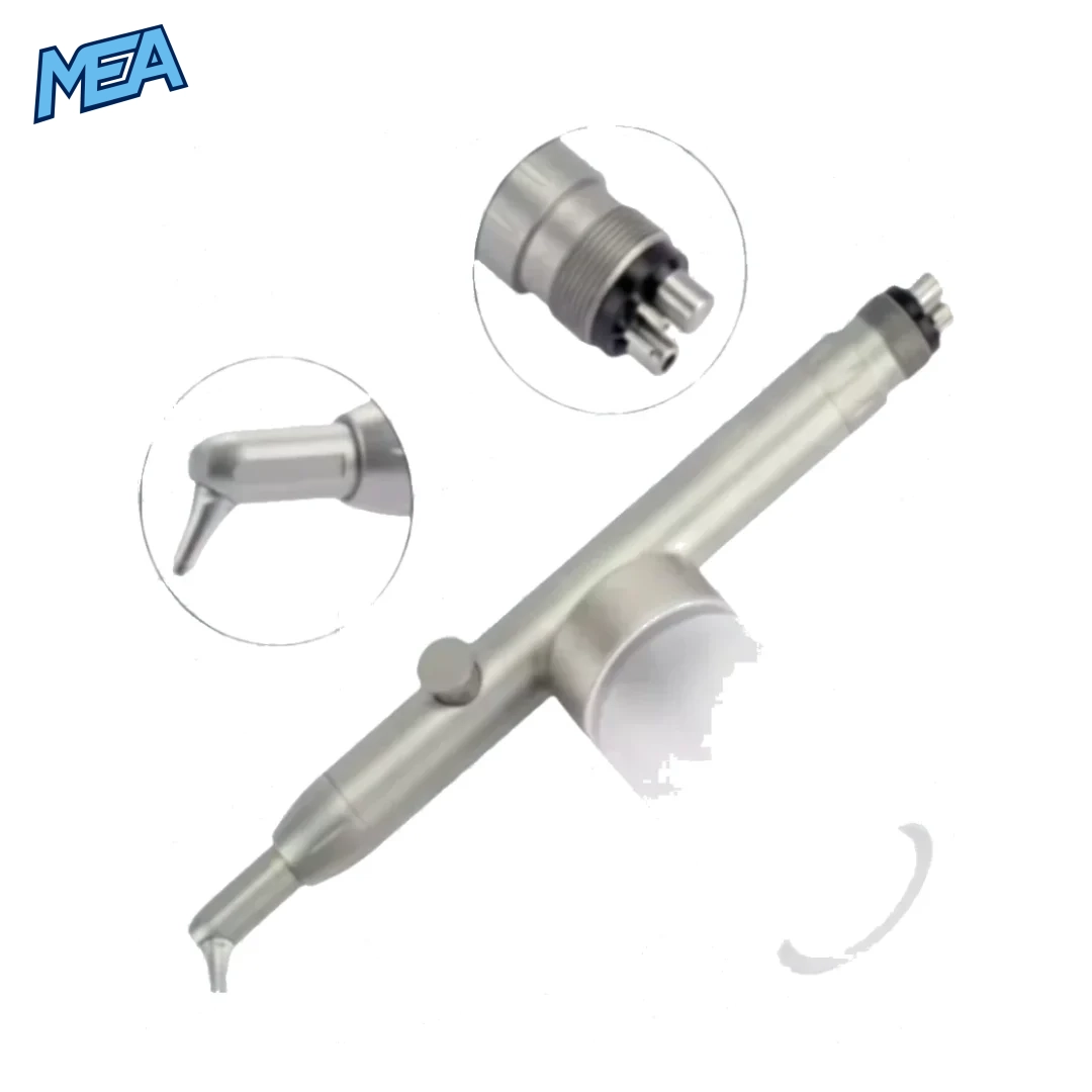 Dental aluminum oxide micro blaster with water spray microetcher sandblasting system for dental surface preparation