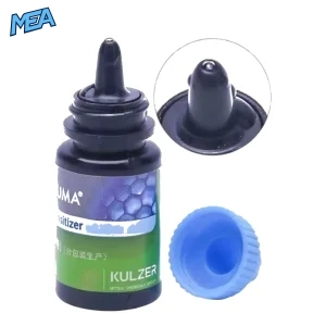 Dental Gluma desensitizer solution applied for tooth sensitivity relief before restoration