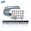 Dental Implant Torque Wrench Kit 10-70Ncm with Ratchet and Drivers