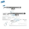 Two dental aluminum oxide micro blasters with water spray, 2-hole and 4-hole options, microetching and sandblasting dentistry tools