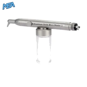 Dental microetcher sandblasting alumina system compatible with 4 hole and 6 hole dental chair units