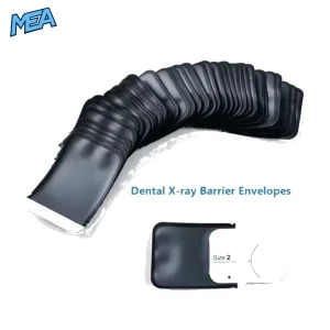 Disposable dental phosphor plate barrier envelopes size 2 protective X-ray film covers infection control sleeves