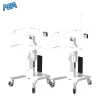 Dental Scanner Cart with laptop tray, monitor mount and adjustable CPU holder for digital dentistry clinics
