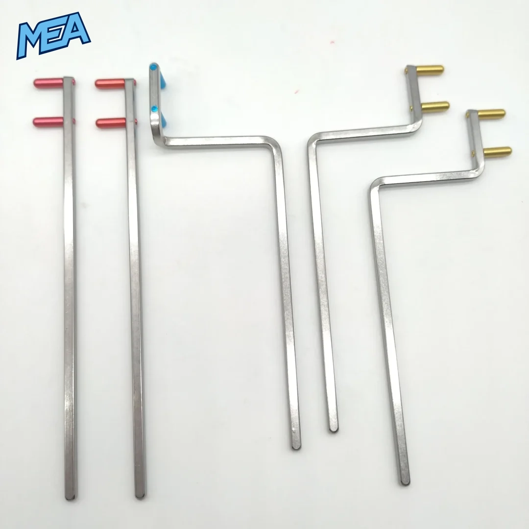 Dental X-Ray Sensor Positioner Kit For Digital RVG Intraoral Sensors (New) 6 Stainless steel indicator arms for dental X-ray sensor positioner