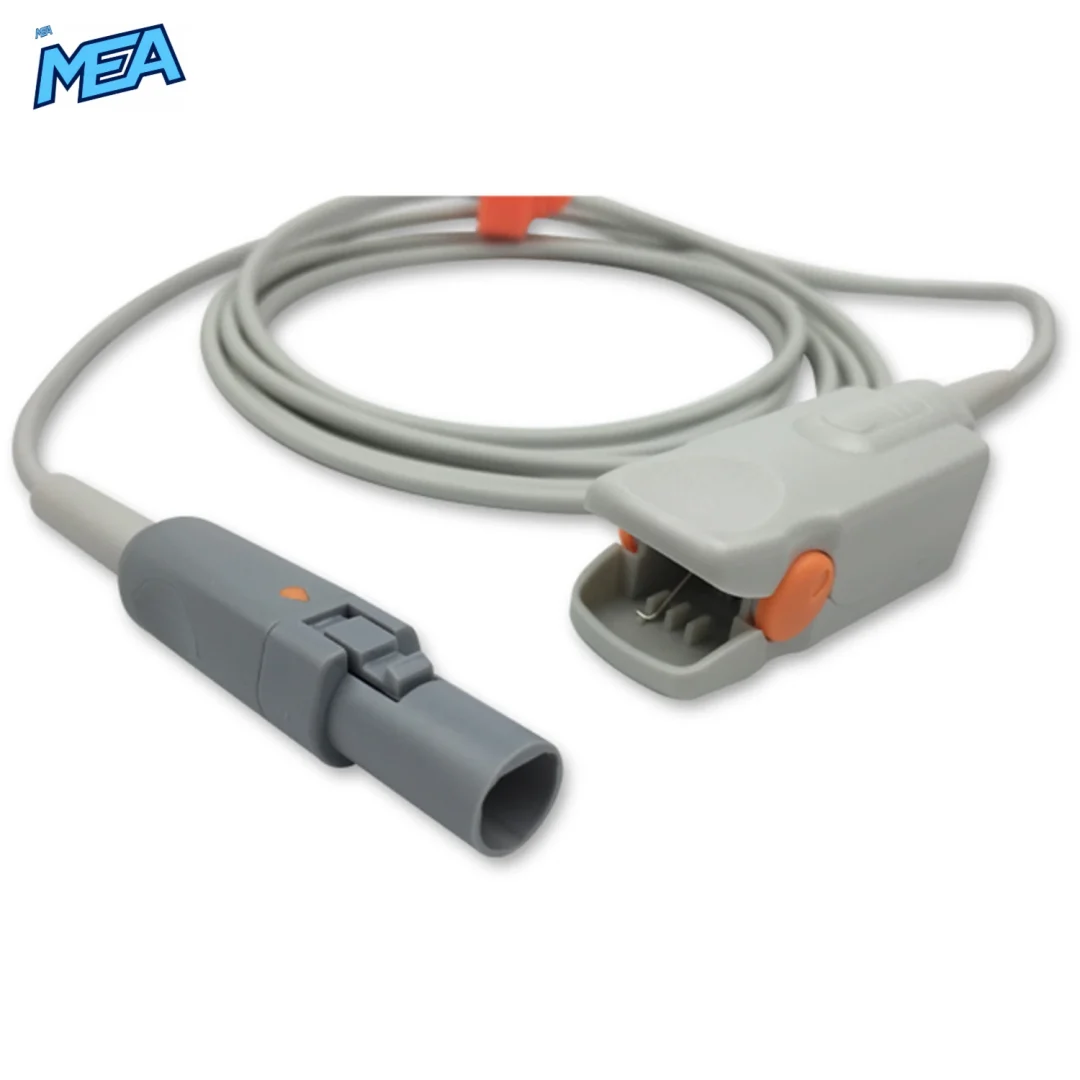 Adult Hard Shell SpO2 Sensor 3.0m for Digicare Monitors Reusable 2 Adult Hard Shell SpO2 Sensor 3.0m for Digicare Monitors Reusable view 2