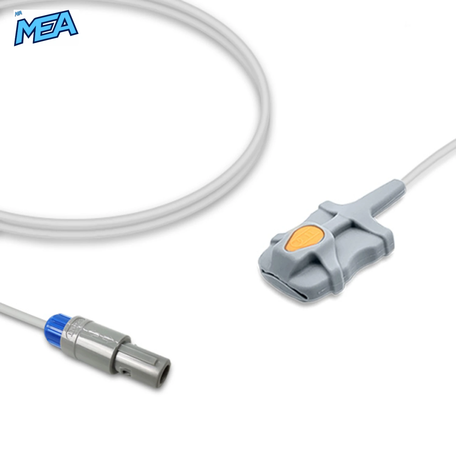 Adult Soft Tip SpO2 Sensor 3.0m for Digital Monitors Reusable 1 Adult Soft Tip SpO2 Sensor 3.0m for Digital Monitors Reusable