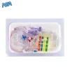 Universal IBP Transducer Kit EMSLIFE Multi-Brand Disposable Blood Pressure Transducer 11 Disposable IBP Utah transducer sterile tray with arterial, CVP and LAP monitoring lines
