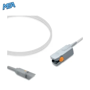Dixtal 8744-00 SpO2 Sensor adult hard shell finger clip with 1.0m cable, Novametrix technology