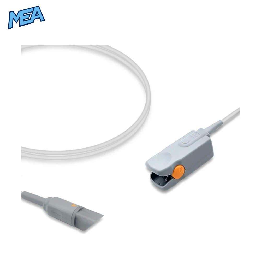 Dixtal 8744-00 Adult Hard Shell SpO2 Sensor 1.0m (Novametrix Technology Reusable New) 1 Dixtal 8744-00 SpO2 Sensor adult hard shell finger clip with 1.0m cable, Novametrix technology