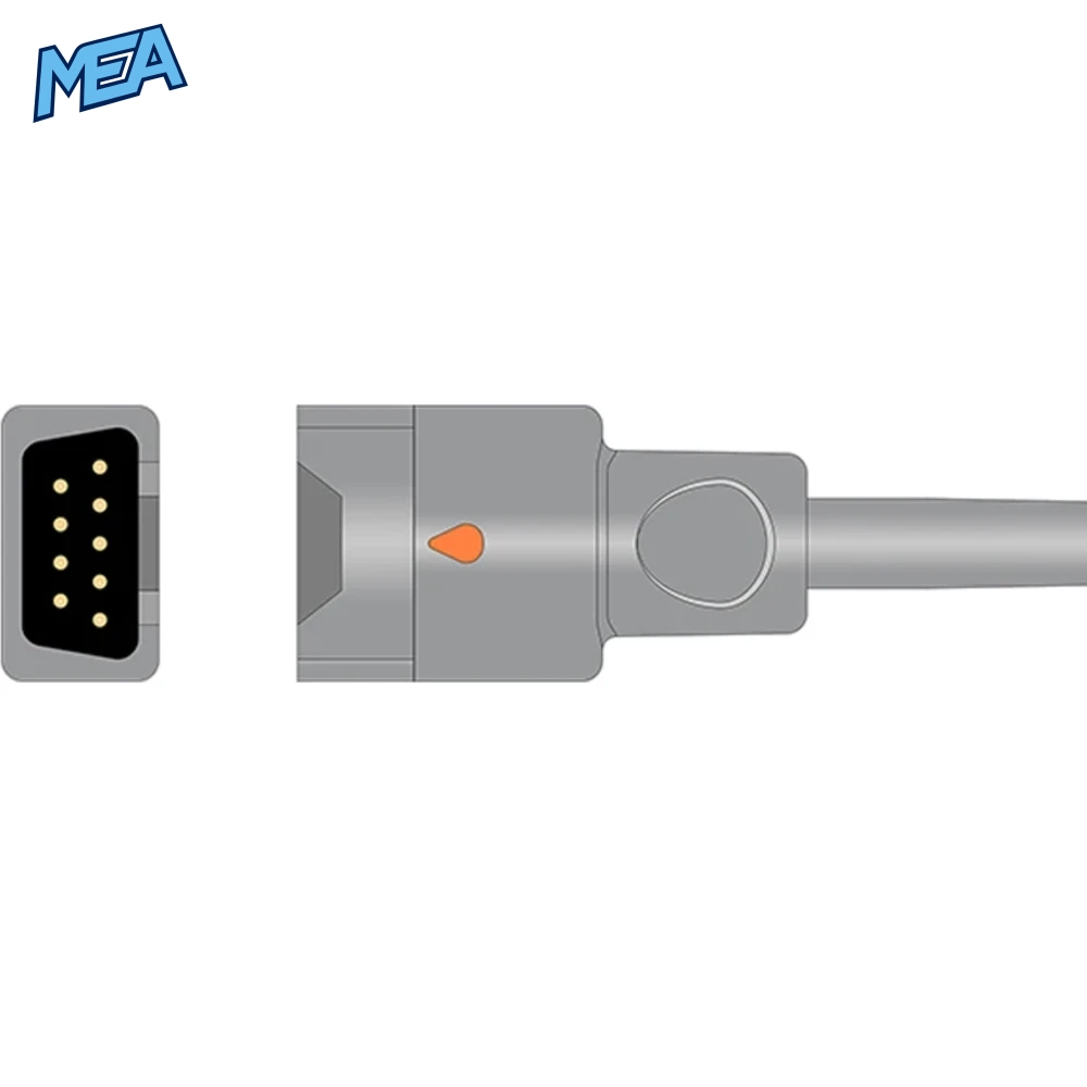 Dolphin 201 Adult Hard Shell SpO2 Sensor 1.0m (Digital Reusable New) 2 Dolphin 201 SpO2 sensor monitor connector pin layout diagram