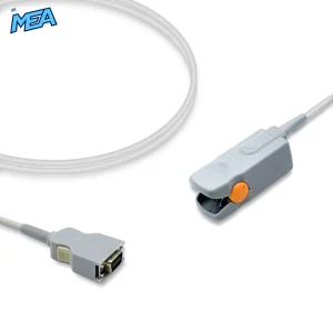 Adult Hard Shell SpO2 Sensor 3.0m for Dolphin Monitors Reusable, Technology: Digital