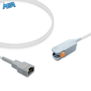 Pediatric Hard Shell SpO2 Sensor 1.0m for Dolphin Monitors Reusable, Technology: Digital