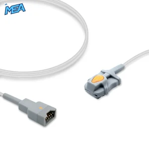 Pediatric Soft Tip SpO2 Sensor 1.0m for Dolphin Monitors Reusable, Technology: Digital