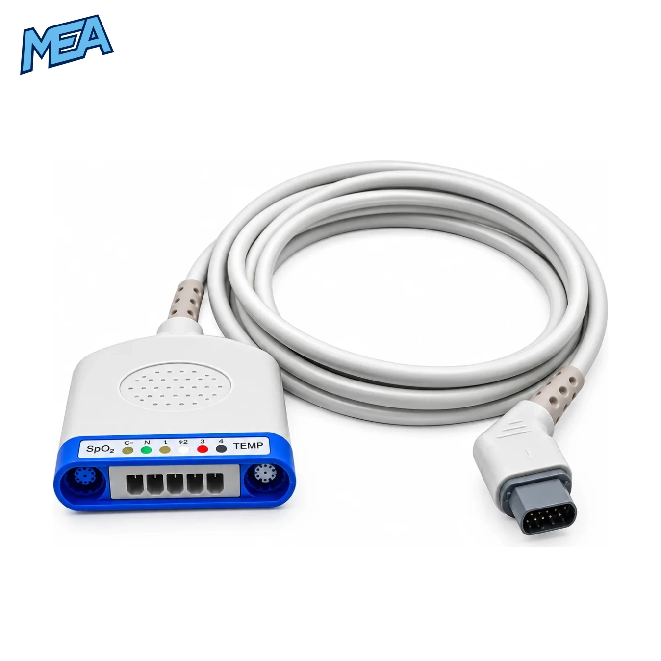 Draeger MultiMed 5 Pod 3368391 5 Lead ECG Trunk Cable For SC 6000 / SC 7000 / SC 9000XL (New) 1 Draeger 3368391 MultiMed 5 Pod 5-lead ECG trunk cable with 16-pin connector