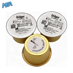 Drager 6850645 O2 sensor in sealed containers with REF label