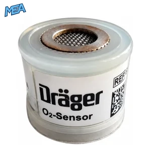 Drager 6850645 oxygen sensor O2 cell capsule front view