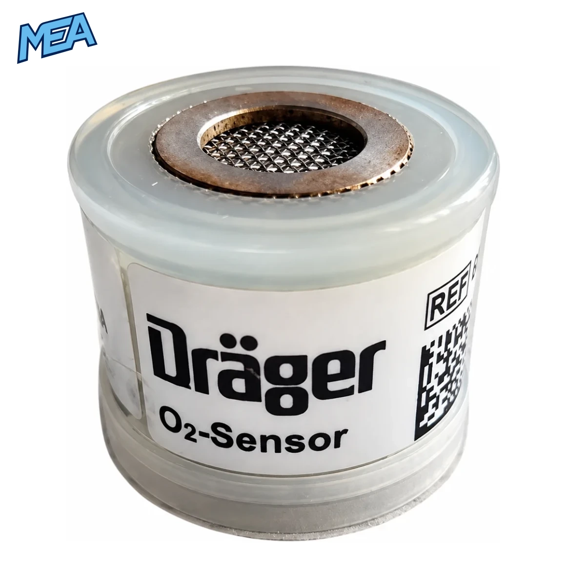 Drager 6850645 Oxygen Sensor O2 Cell For Evita 2 Evita 4 Evita XL & Fabius (New) 1 Drager 6850645 oxygen sensor O2 cell capsule front view