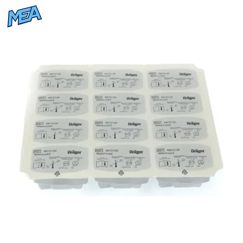Drager 6872130 WaterLock 2 Water Trap For Anaesthesia Gas Monitoring (12 Pack New) 2 Drager WaterLock 2 water trap 12 pack in sealed tray