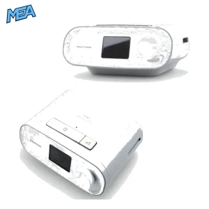 Philips DreamStation Auto CPAP APAP device front view with display screen and compact design