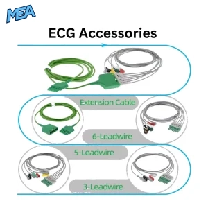 ECG Leadwire 3/5/6 and Extension Cable for MultiMed Plus and Infinity M300 Patient Monitor