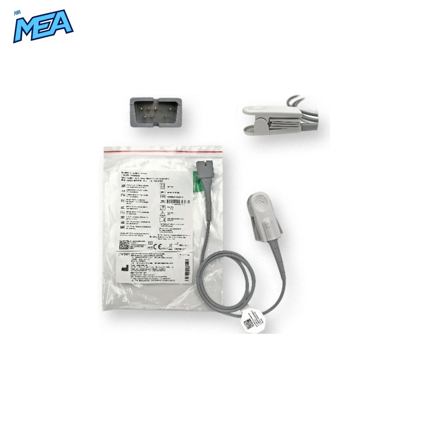 DB9 Adult SpO2 Finger Sensor 1.0m for Edan 02.01.210120 1 DB9 Adult SpO2 Finger Sensor 1.0m for Edan 02.01.210120