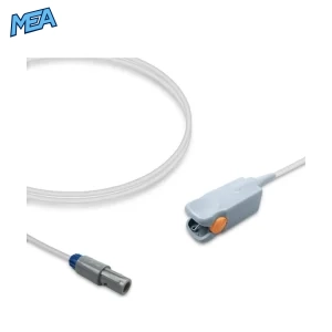 Edan M15-40099 pediatric hard shell finger clip SpO2 sensor with 3.0m cable and 6-pin connector