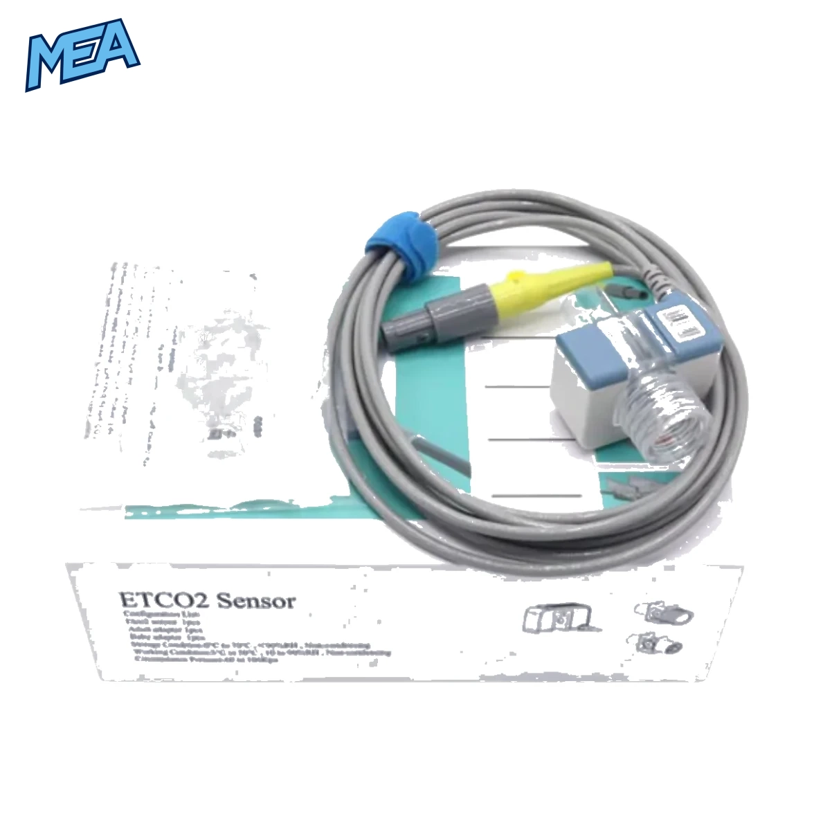 Edan Mainstream Etco2 Sensor 8 pins 1 Edan Mainstream EtCO2 Sensor 8 Pins compatible with Edan patient monitoring systems