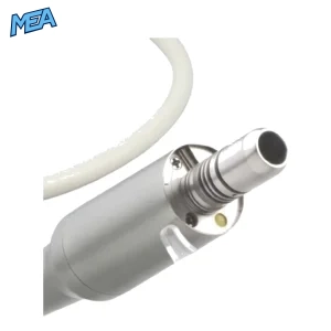 Electric dental micromotor handpiece metal body with LED light for brushless motor systems