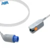 Adult Hard Shell SpO2 Sensor 3.0m for Emtel Monitors Reusable, Technology: Nellcor OxiMax